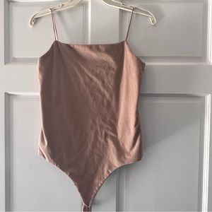 Banana republic, Cami bodysuit, never worn, light pinkish, nudist color